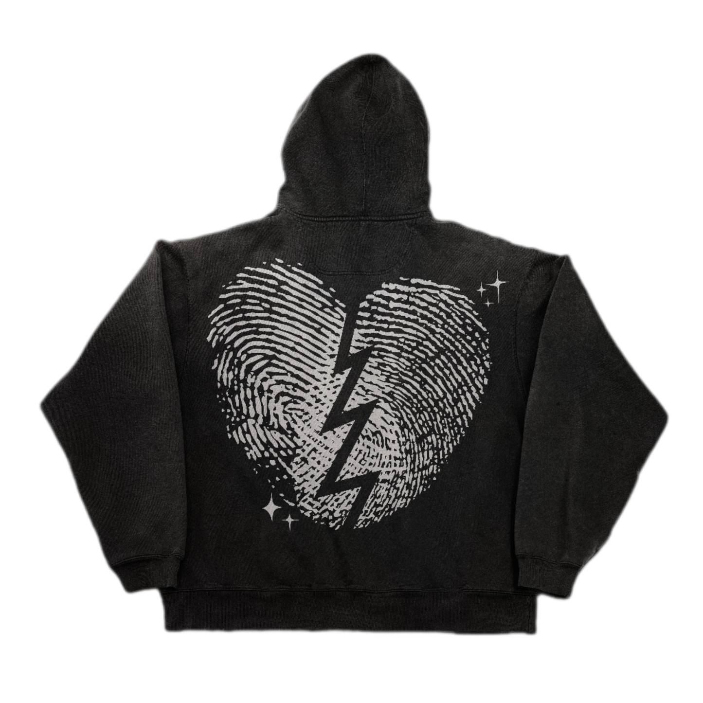 No Luv Hoodie- Black