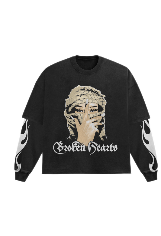 "Spark of Love "Tee - Black